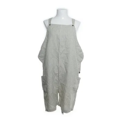 Dungaree shorts (Green, Beige) from Monkind Organic cotton, Linen