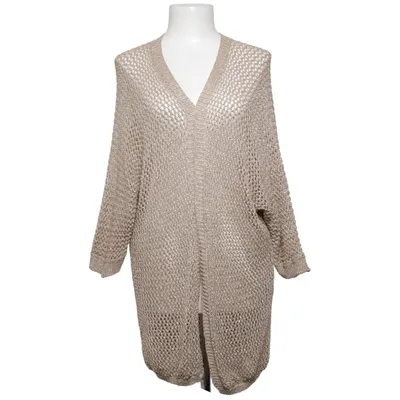 Cardigan (Beige) de QNUZ Fibre métallique, Viscose