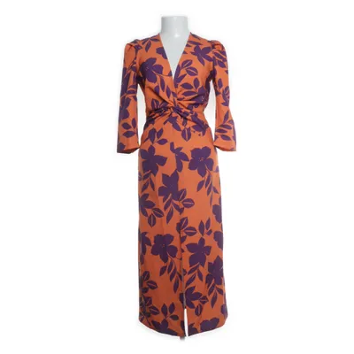 Långklänning (Orange, Lila) från Laagam Elastan, Polyester