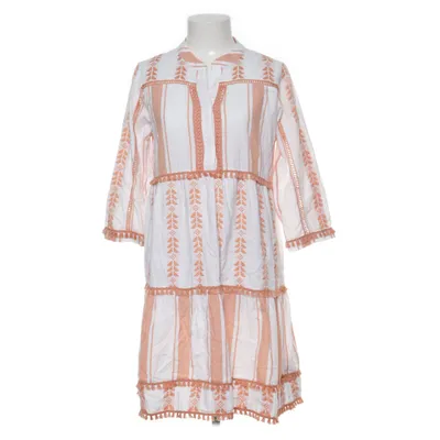 Klänning (Vit, Orange) från Rich & Royal Bomull