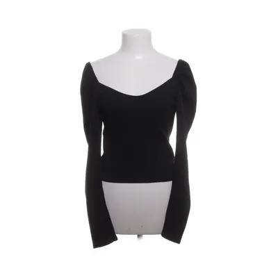 Top (Zwart) van H&M Katoen, Elastaan, Polyester