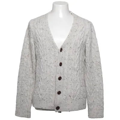 Cardigan (Beige) from Topman Acrylic, Viscose, Wool