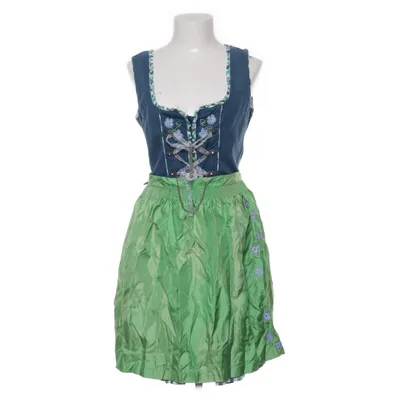 Dirndl (Blå, Grön, Vit, Flerfärgad) från Lekra Bomull