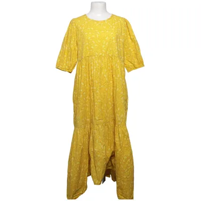 Kleid (Gelb) von Danefae Baumwolle, Elasthan