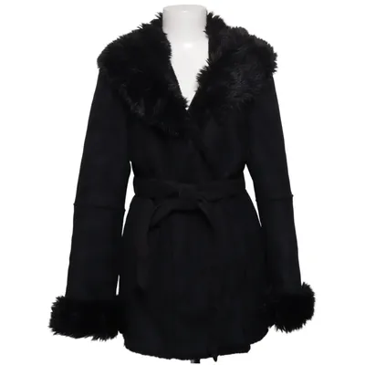 Shearlingjakke (Sort) fra Cappuccini Polyester