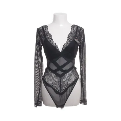 Body (Noir) de Hunkemöller Coton, Élasthane, Polyamide
