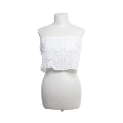 Tube top (Wit) van Hollister Polyester, Viscose