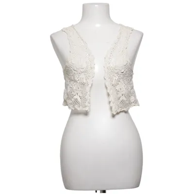 Gilet (Beige) van Miss Shop Katoen