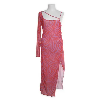 Maxikjole (Rød, Lilla) fra Boohoo Elastan, Polyester