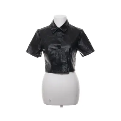 Crop top (Svart) från Collusion Bomull, Polyester, Polyuretan, Viskos