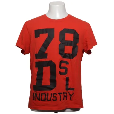 T-shirt (Rød, Sort) fra Diesel