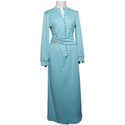 Maxi dress (Blue) from Leslie Fay