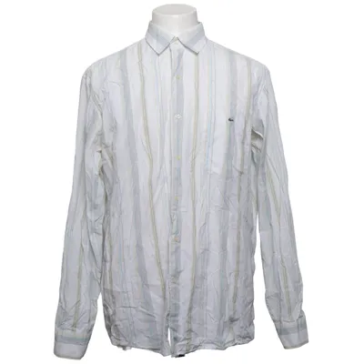 Buttondown-skjorta (Vit, Flerfärgad) från Lacoste Bomull