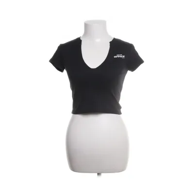 Crop top (Zwart) van Bo&Tee