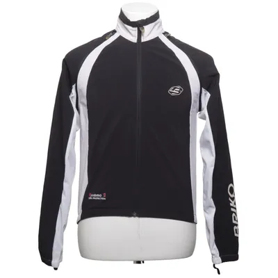 Sports jacket (Black, White) from Briko Elastane, Polyester, Polyurethane