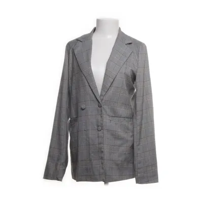 Blazer (Grijs, Meerkleurig) van Julia Wieniawa x NA-KD Polyester, Viscose