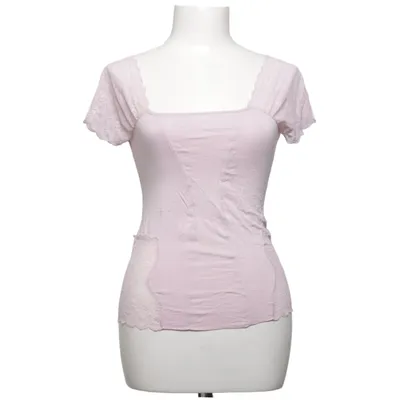 Haut (Rose) de Moda International Élasthane, Polyamide, Viscose