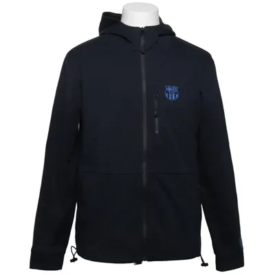 Huvtröja (Svart) från FC Barcelona Bomull, Elastan, Polyester