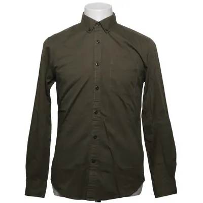 Button down shirt (Green) from 21 Men Cotton