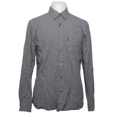 Button down shirt (Gray) from Aquascutum Cotton, Elastane