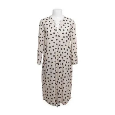 Dress (Beige, Black) from Angelle Milan Elastane, Polyester, Viscose
