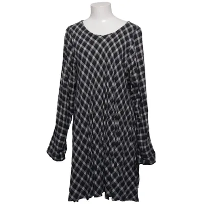 Kjole (Sort, Hvid) fra Olars Ulla Bomuld, Elastan, Polyester