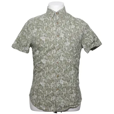 Korte mouwen shirt (Groen, Wit) van East West Katoen