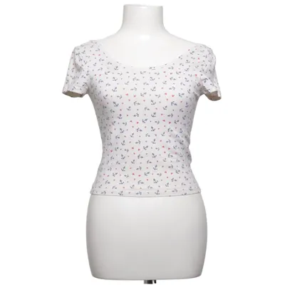 Crop top (Blanc, Bleu, Rouge) de Ckh Coton, Élasthane