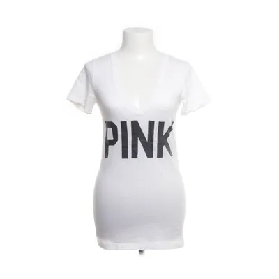 T-shirt (Hvid, Flerfarvet) fra Pink Victoria's Secret Bomuld, Polyester