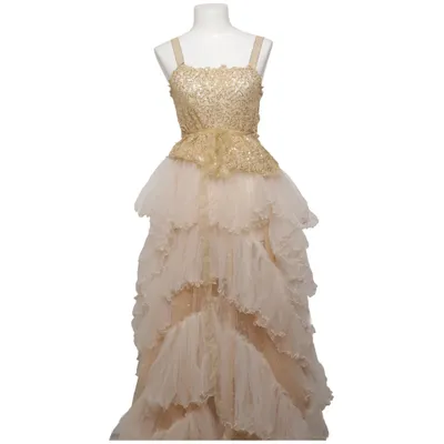 Aftonklänning (Beige) från Ida Sjöstedt