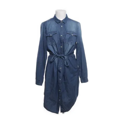 Denim jurk (Blauw) van Janina