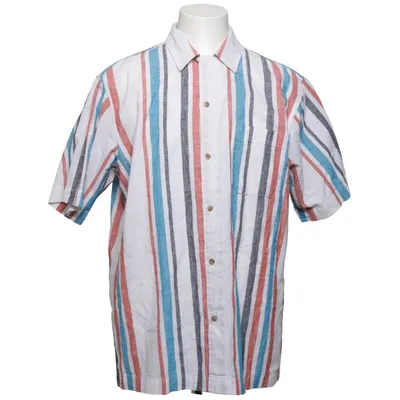 Kortärmad skjorta (Vit, Blå, Röd) från Rotation Bomull, Linne