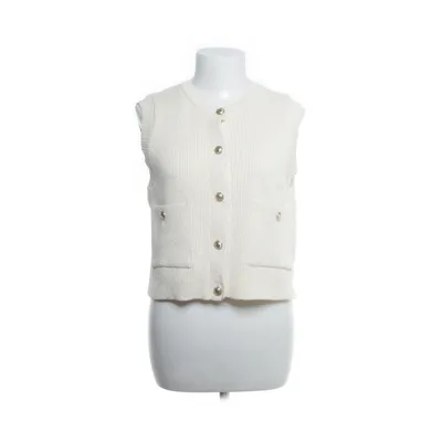 Gilet (Wit) van Zara Katoen, Polyester