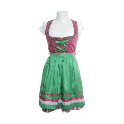Dirndl (Pink, Multicolored) from Fuchs Trachtenmoden Cotton, Polyester
