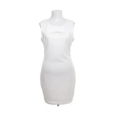 Cocktailjurk (Wit) van Main Strip Elastaan, Polyester