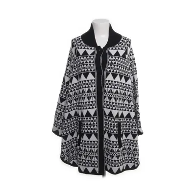 Poncho (Svart, Vit) från Just Female Akryl, Ull