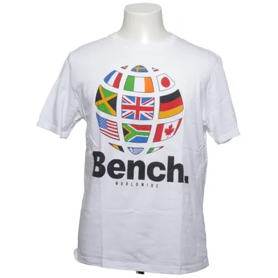 T-shirt (Weiß, Mehrfarbig) von Bench Baumwolle