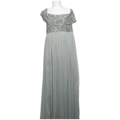 Aftenkjole (Grøn) fra Maya Deluxe Maternity Polyester