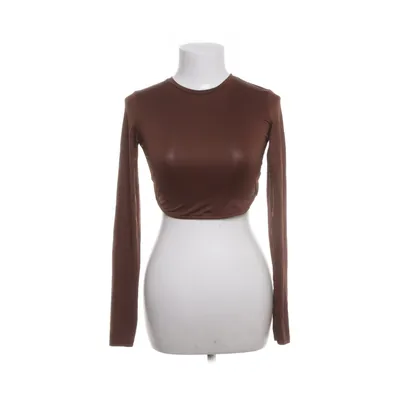 Crop top (Bruin) van Bershka Polyamide, Elastaan