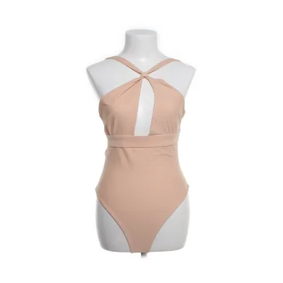 Maillot de bain une pièce (Beige) de Tularosa Élasthane, Nylon