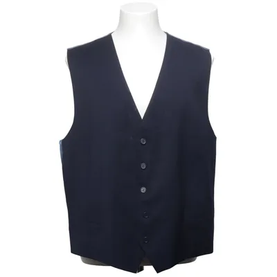 Suit vest (Blue) from Dressmann Elastane, Polyester, Viscose, Wool