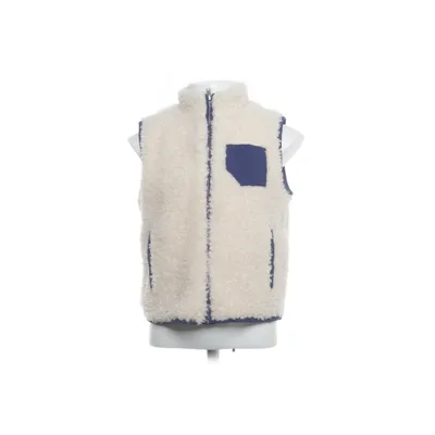 Outer vest (Beige, Blue) from COS Cotton, Polyamide, Polyester, Wool