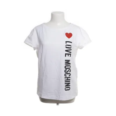 T-shirt (White) from Love Moschino Cotton, Elastane