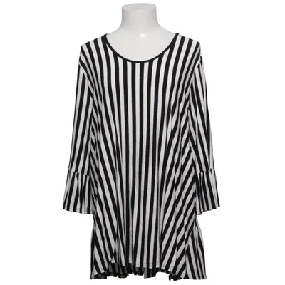 Tunika (Svart, Vit) från Kanok Elastan, Viskos