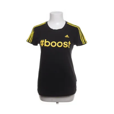 Lange mouwen shirt (Zwart) van Adidas Elastaan, Katoen