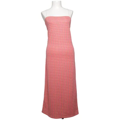 Maxikleid (Rot, Weiß) von Zara Elasthan, Polyester