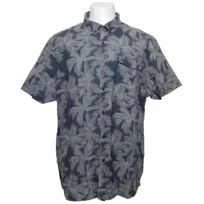 Korte mouwen shirt (Blauw, Wit) van Livergy Katoen