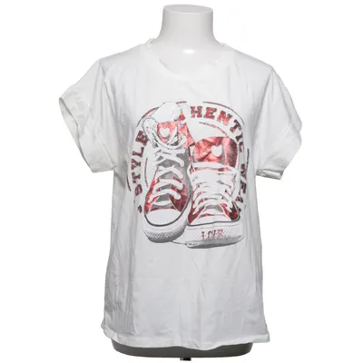 T-shirt (Vit, Röd) från Cabana Living Bomull, Elastan