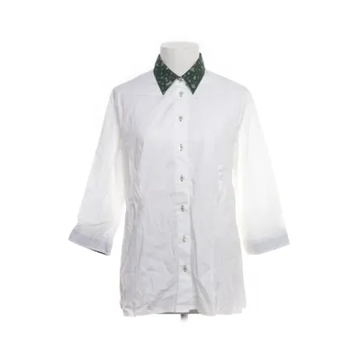 Chemise (Blanc, Vert) de Wild & Wald Coton, Élasthane