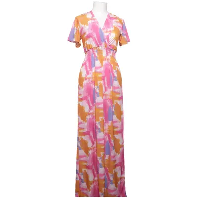Maxi dress (Pink, Orange, Blue, Multicolored) from Sisters Point Elastane, Polyester